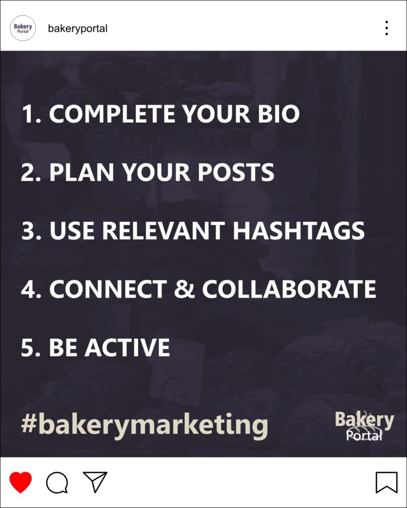 Bakery Portal helping bakeries with social media Instagram Facebook #bakerymarketing #bakeryportal