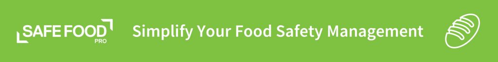 Safe Food Pro digital food safety program app