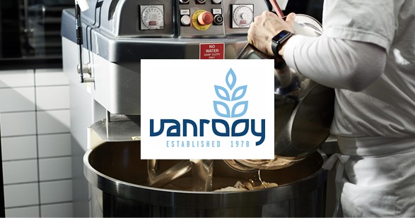 Vanrooy Machinery bakery equipment commercial ovens refrigeration dishwashers